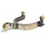 Speroni da Roping Bordo Argento Tedesco Nero